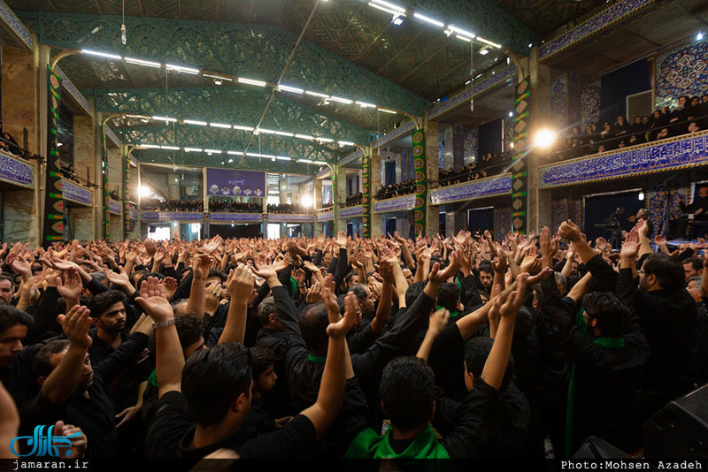مراسم عزاداری حضرت اباعبدالله الحسین(ع) در مسجد حظیره یزد