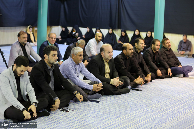 مراسم سوگواری رحلتحضرت رسول اکرم ،شهادت امام رضا(ع) وامام حسن مجتبی (ع) در حسینیه جماران