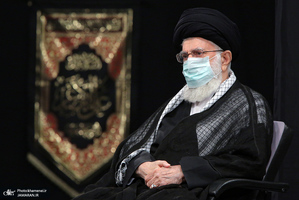 اولین شب مراسم عزاداری حضرت اباعبدالله الحسین (ع) در حسینیه امام خمینی