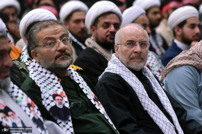 گردهمایی دانشجویان و طلاب بسیجی در حرم مطهر امام خمینی (س)