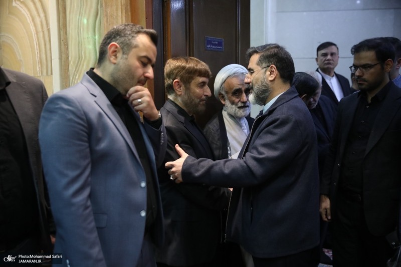 مراسم ختم همسر علی آقامحمدی- 2