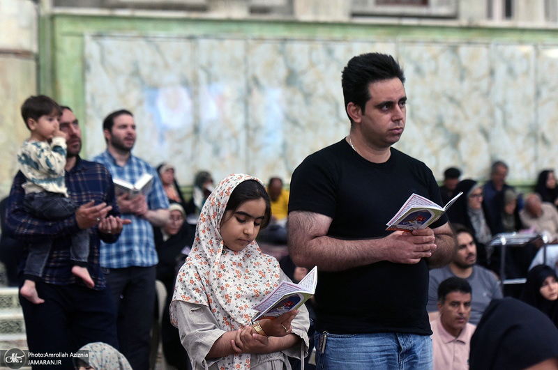 مراسم دعای عرفه در حرم مطهر امام خمینی (س)