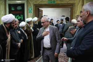 مراسم ختم مرحوم حجت الاسلام و المسلمین محمد اسماعیل شوشتری