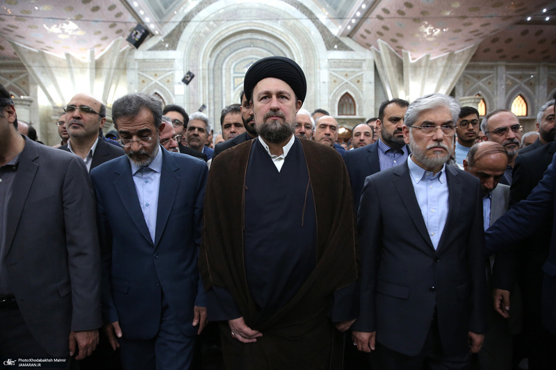 مراسم تجدیدمیثاق دانشگاهیان با آرمان‌های امام خمینی (س)