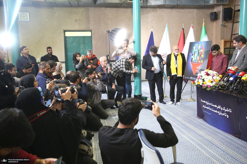 نشست رسانه ای هجدهمین جشنواره بین المللی فیلم مقاومت در حسینیه جماران