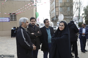 گلباران بیت تاریخی امام در قم توسط اصحاب رسانه