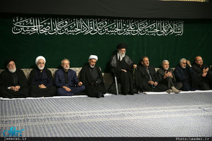 دومین شب مراسم عزاداری حضرت اباعبدالله الحسین(ع) با حضور رهبر معظم انقلاب 