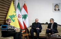 مراسم عرض تسلیت در دفتر حزب الله لبنان به مناسبت شهادت سید حسن نصرالله (13)