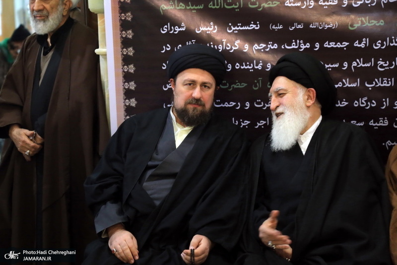 مراسم تشییع و خاکسپاری آیت الله سید هاشم رسولی محلاتی(ره) در قم