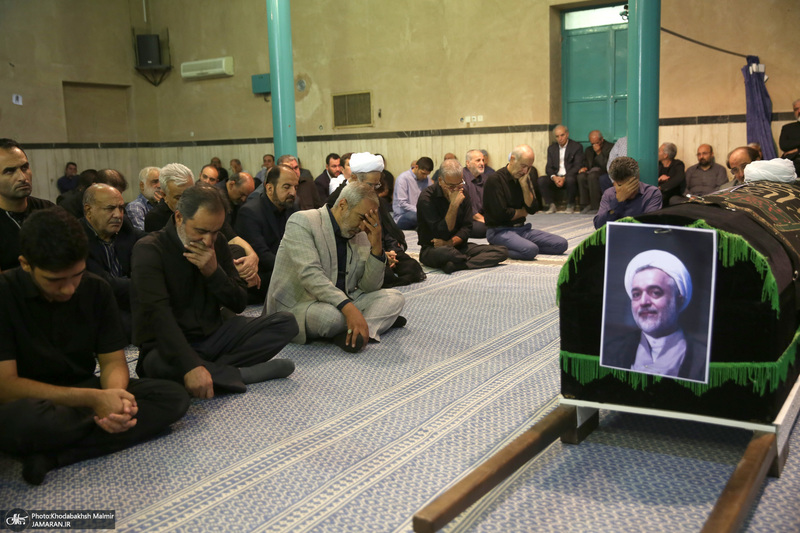 مراسم تشییع و اقامه نماز بر پیکر مرحوم جماعتی