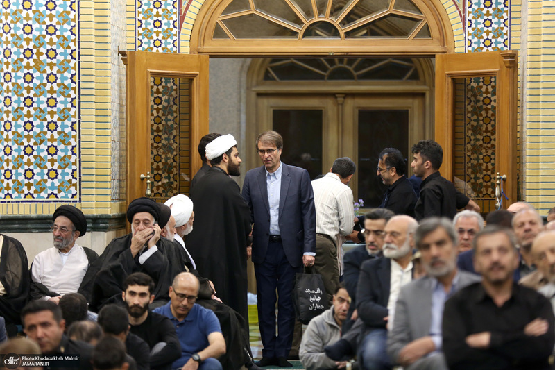 مراسم چهلمین روز درگذشت حجت الاسلام و المسلمین محمدعلی جماعتی در مسجد جامع جماران