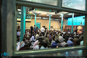 محفل انس با قرآن با حضور اساتید، دانشجویان و کارکنان دانشگاه آزاد اسلامی