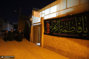 دومین شب عزاداری حضرت فاطمه (س) در بیت آیت الله دوستی زنجانی‎