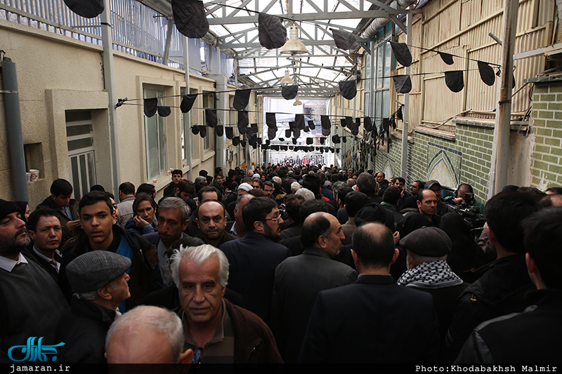 مراسم وداع با پیکر آیت الله هاشمی رفسنجانی(ره) در حسینیه جماران-10