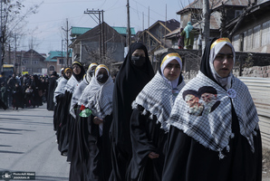 راهپیمایی کشمیری ها به مناسبت میلاد امام زمان (عج)
