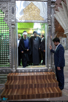 تجدید میثاق رئیس جمهوری و هیات دولت با آرمان های حضرت امام(س)