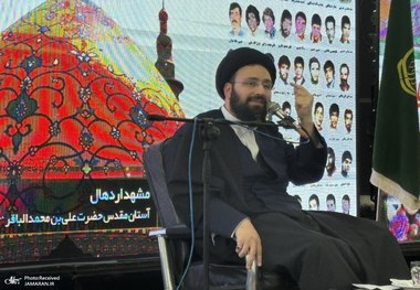 سیدعلی خمینی: مردم اعتراضی بابت هزینه‌ در راه دین و آرمان‌های انقلاب  ندارند‌،  اعتراض‌شان به کم‌کاری و فساد برخی از مسئولین است/ فرماندهی معظم کل قوا در جنگ ۱۲ روزه برنامه ۳۰ ساله دشمن علیه کشورمان را خنثی کرد