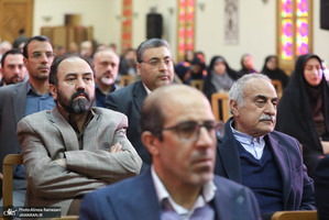 مراسم تودیع و معارفه رییس بنیاد ایرانشناسی با حضور عارف