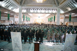 مراسم بزرگداشت 12 بهمن و گلباران بیت امام خمینی(س) در قم