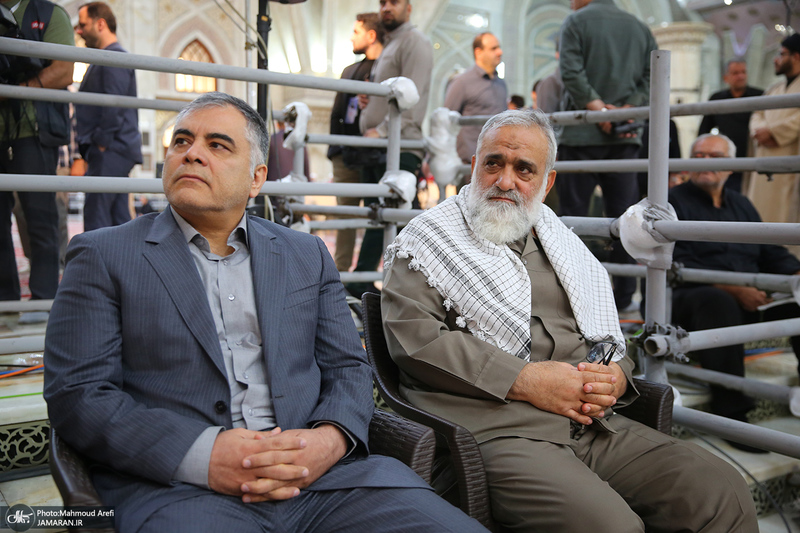 حضور شخصیت‌های سیاسی و مسئولان کشوری و لشکری در مراسم سالگرد ارتحال حضرت امام خمینی (س) -3