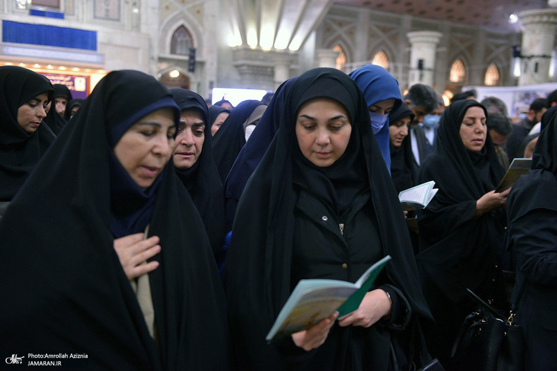 مراسم تجدید میثاق اهالی فرهنگ و کتاب با آرمان‌های امام خمینی (س)