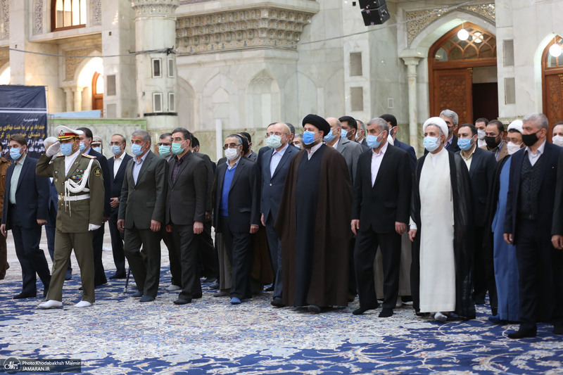 تجدید میثاق رئیس و نمایندگان مجلس شورای اسلامی با آرمان‌های امام خمینی(س)