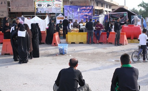 یک میلیون زائر اربعین حسینی در موکب های یزد پذیرایی  شدند