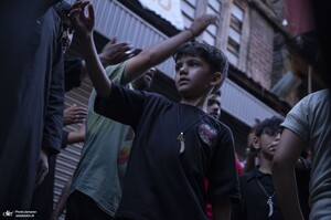 دسته عزاداری سنتی در کشمیر ھند
