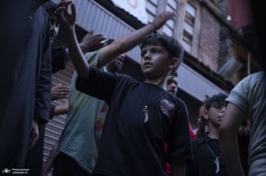 دسته عزاداری سنتی در کشمیر ھند