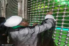 حضور شیخ ابراهیم زکزاکی در حرم مطهر امام خمینی (س) + گزارش تصویری