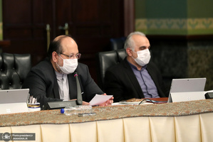 جلسه مشترک ستاد اقتصادی دولت و نمایندگان فعالان اقتصادی با حضور رییس جمهور