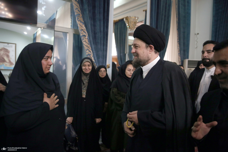 دیدار رئیس، معاونان و کارکنان سازمان حفاظت محیط زیستبا سید حسن خمینی