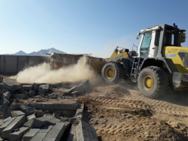 رفع 2 مورد تصرف در شهرهای خراسان شمالی