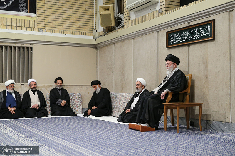 مراسم عزاداری شهادت امام رضا (ع) در حسینیه امام خمینی