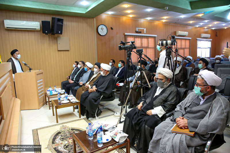 مراسم تودیع و معارفه سرپرست موسسه تنظیم و نشر آثار امام خمینی(س) نمایندگی قم