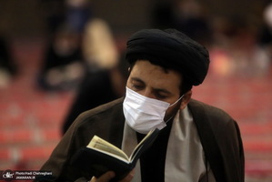 مراسم احیا شب بیست و سوم ماه مباررک رمضان در مصلای قدس قم