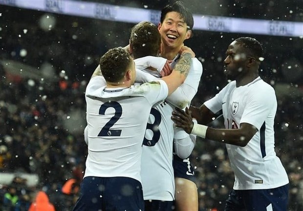 برد پرگل تاتنهام مقابل سوانزی در جام حذفی انگلیس
