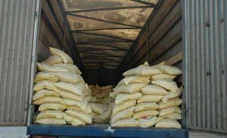 کشف و ضبط بیش از هفت تن برنج قاچاق در دزفول