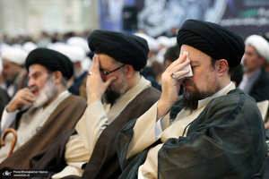 مراسم بزرگداشت چهاردهمین سالگرد رحلت همسر گرامی امام و بیست و هشتمین سالگرد ارتحال حاج سید احمد خمینی -1
