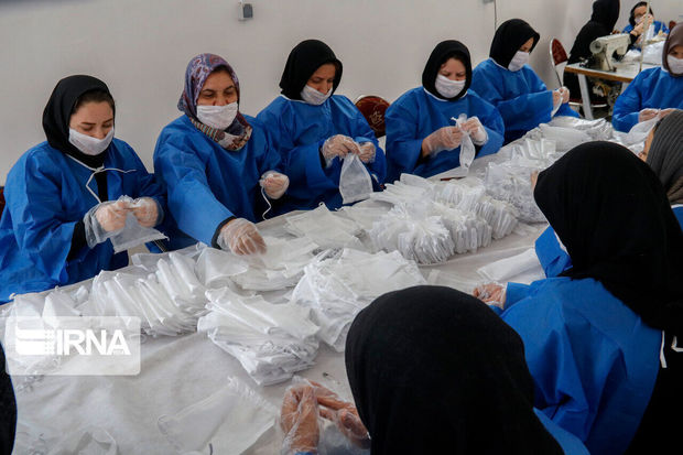 یزدی‌ها کارگاه‌های ماسک را در پساکرونا به پوشاک تبدیل کنند