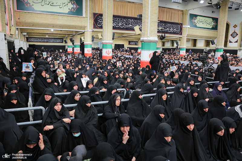 مراسم بزرگداشت شهدای جنگ تحمیلی اخیر با حضور و سخنرانی رهبر معظم انقلاب