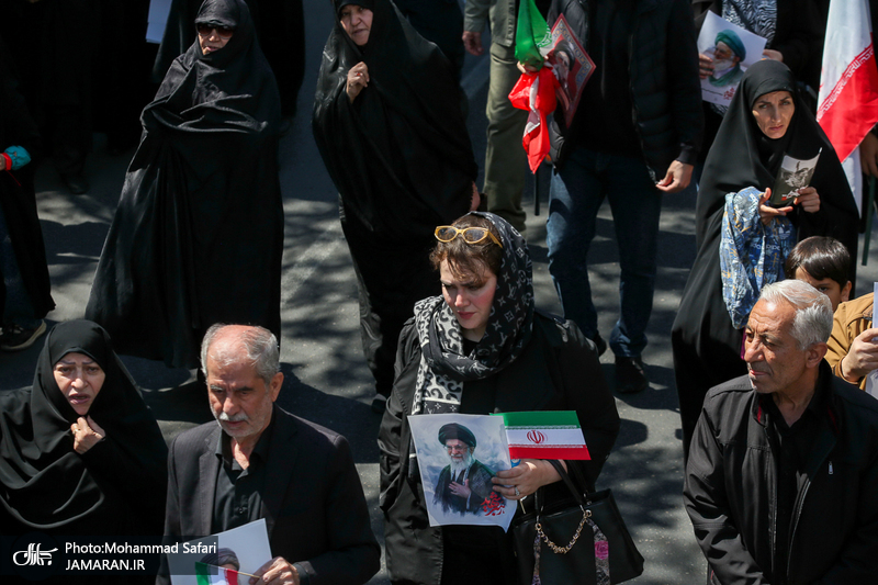 مراسم چهلمین روز شهادت رهبر شهید انقلاب -4