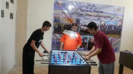 هفته دوم مسابقات فوتبال دستی فارس  شیرازی ها اول شدند