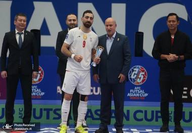 فوتسالیست ایران ارزشمندترین بازیکن قهرمانی آسیا