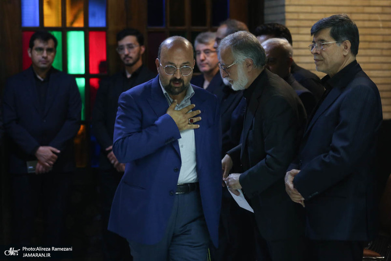 مراسم ختم مادر محمد عطریانفر