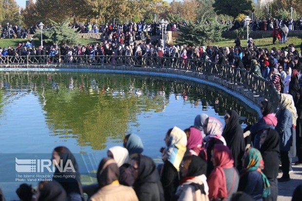 حضور گسترده بانوان بجنوردی در همایش ورزش صبحگاهی