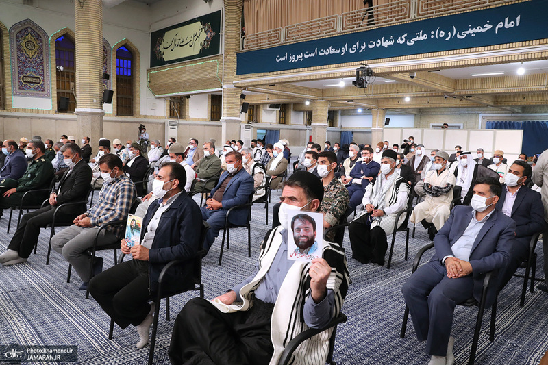 دیدار دست‌اندرکاران کنگره شهدای جامعه عشایری کشور با رهبر معظم انقلاب