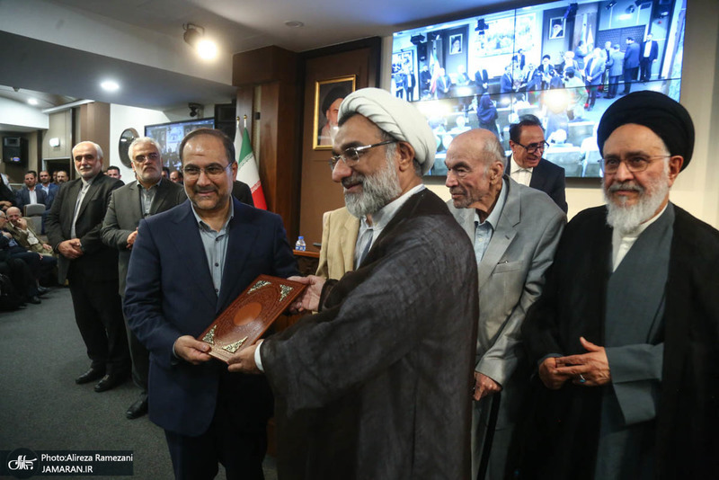 مراسم تودیع معارفه دکتر رضا داوری اردکانی و دکتر محمد رضا مخبر دزفولی