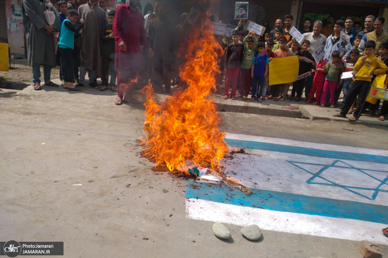 راهپیمایی روز جهانی قدس در شهرهای کشمیر هندوستان