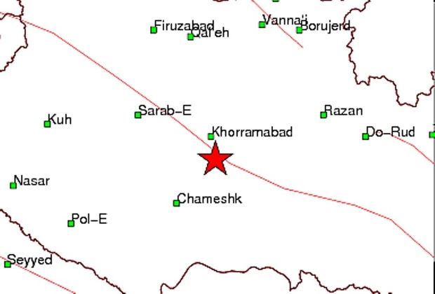 زلزه 3.9 ریشتری خرم آباد را لرزاند